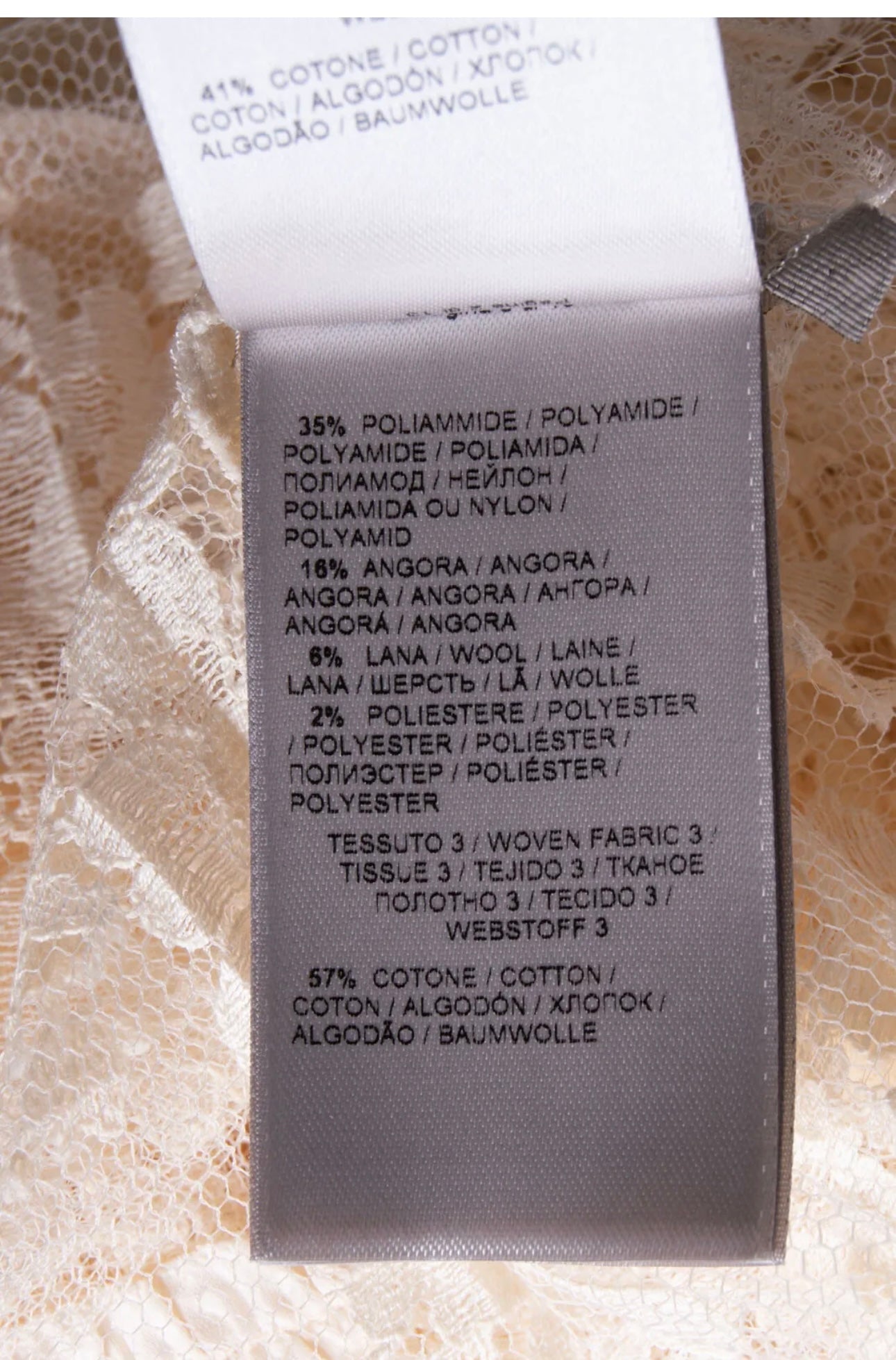 $9100 BOTTEGA VENETA Lace Fit & Flare Dress IT40 US4 UK8 M Pleated Mock Neck