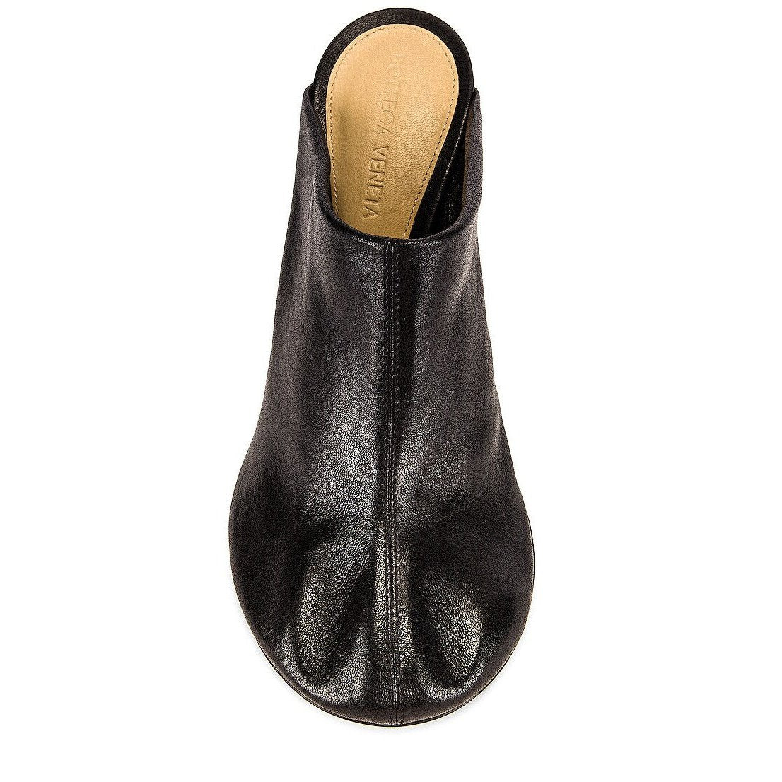 $890 BOTTEGA VENETA Dot Leather Mule Shoes US7 EU37 UK4 Heel Made in Italy