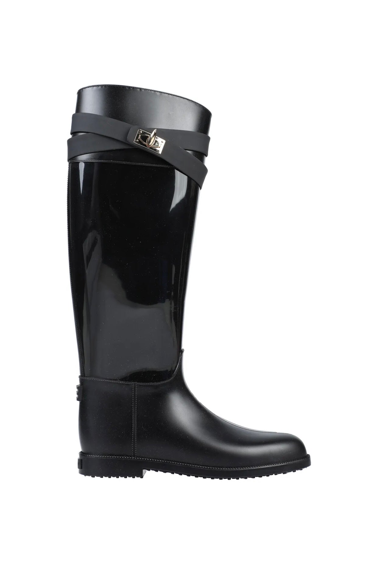 $600 GIVENCHY Wellington Boots US5 EU35 UK2 Shark Tooth Detail Made in Italy