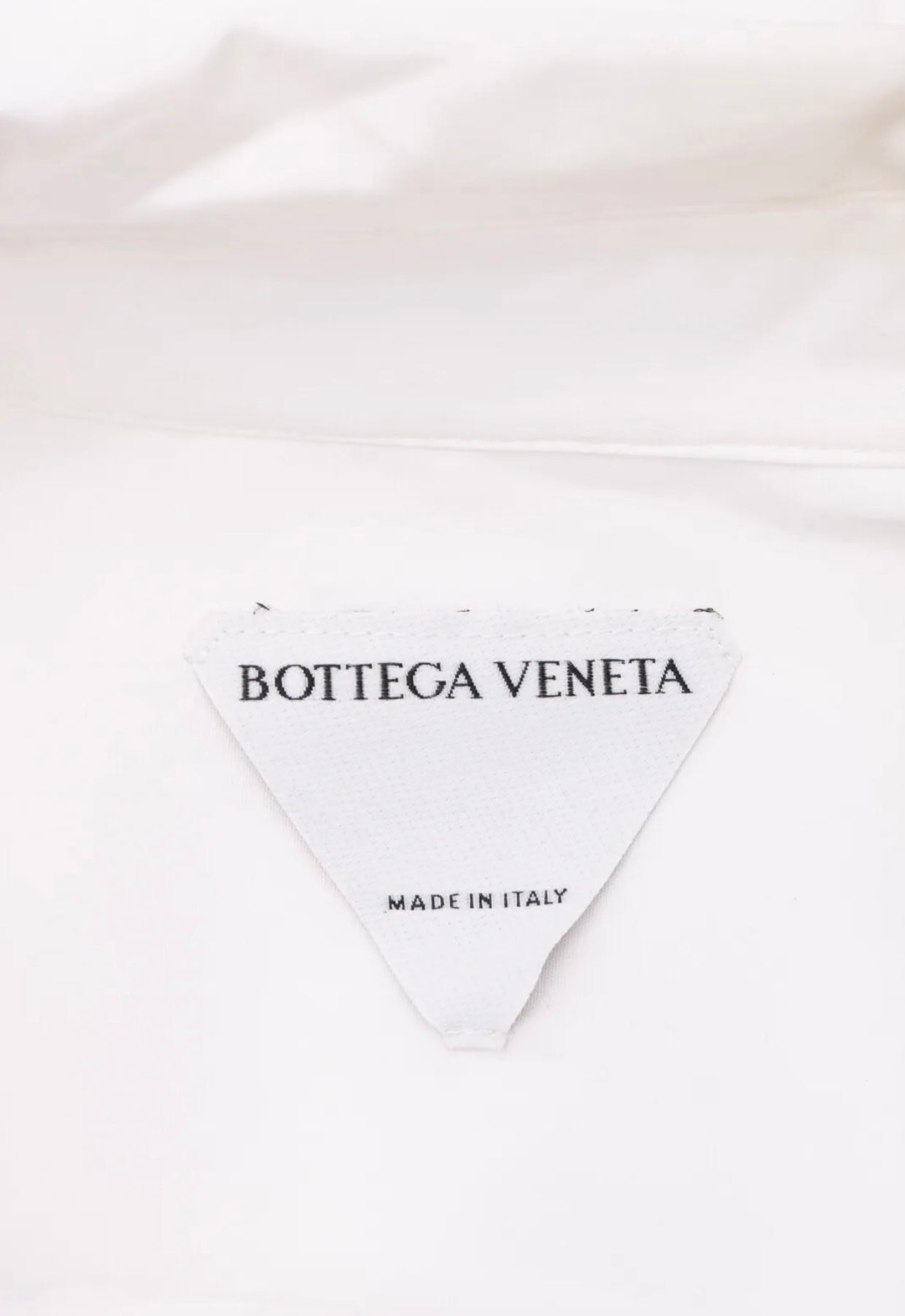 $1750 BOTTEGA VENETA Shirt Dress IT44 US8 UK12 L Round Hem Regular Collar