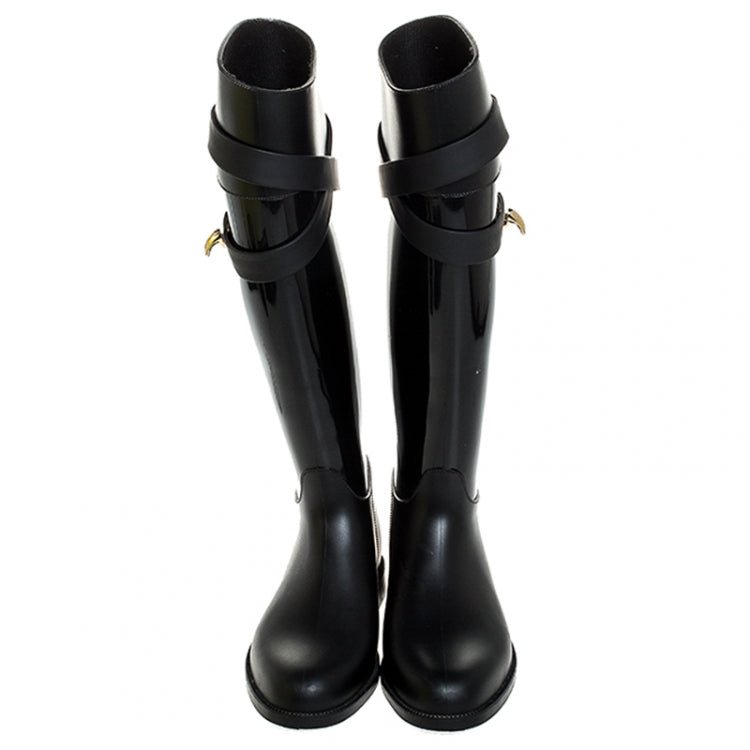 $600 GIVENCHY Wellington Boots US5 EU35 UK2 Shark Tooth Detail Made in Italy