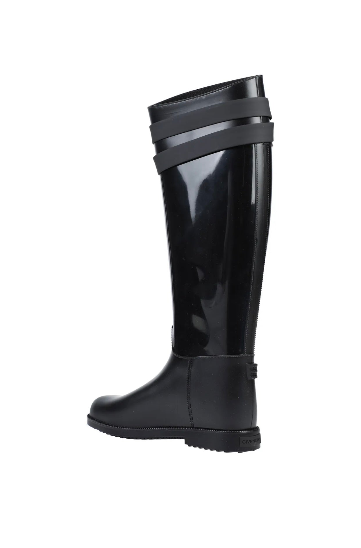 $600 GIVENCHY Wellington Boots US5 EU35 UK2 Shark Tooth Detail Made in Italy