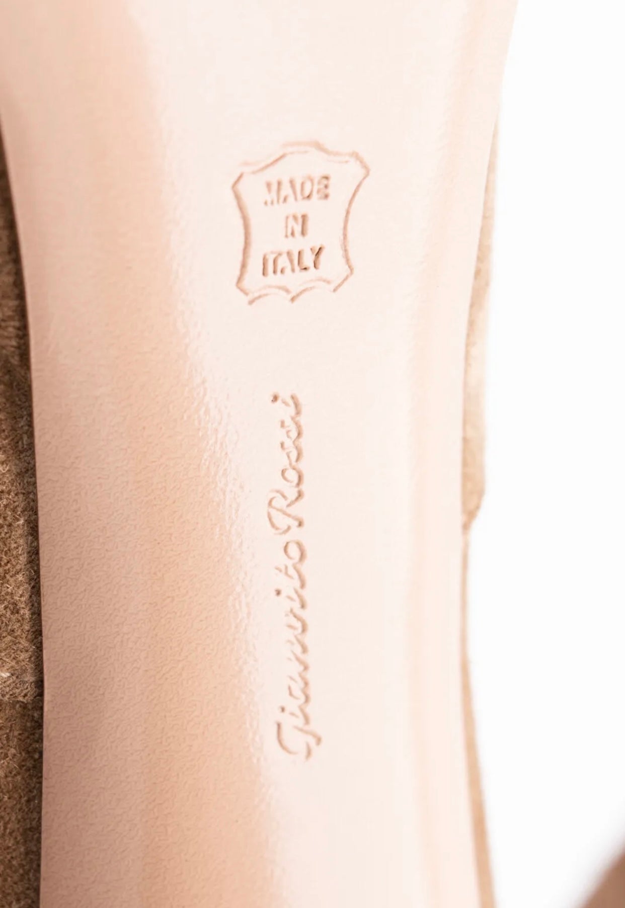 $1215 GIANVITO ROSSI Leather Ankle Boots US10 UK7 EU40 Platform Made in Italy