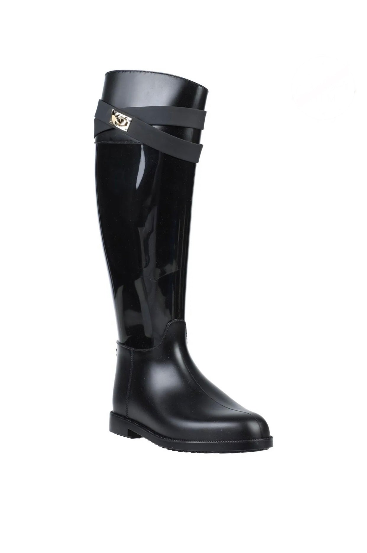 $600 GIVENCHY Wellington Boots US5 EU35 UK2 Shark Tooth Detail Made in Italy