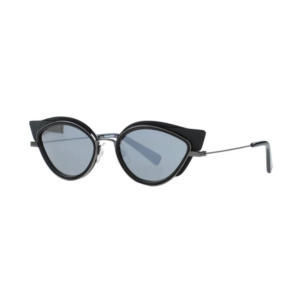 $350 DSQUARED2 Cat Eye Sunglasses Black Tinted Lenses Thin Temples