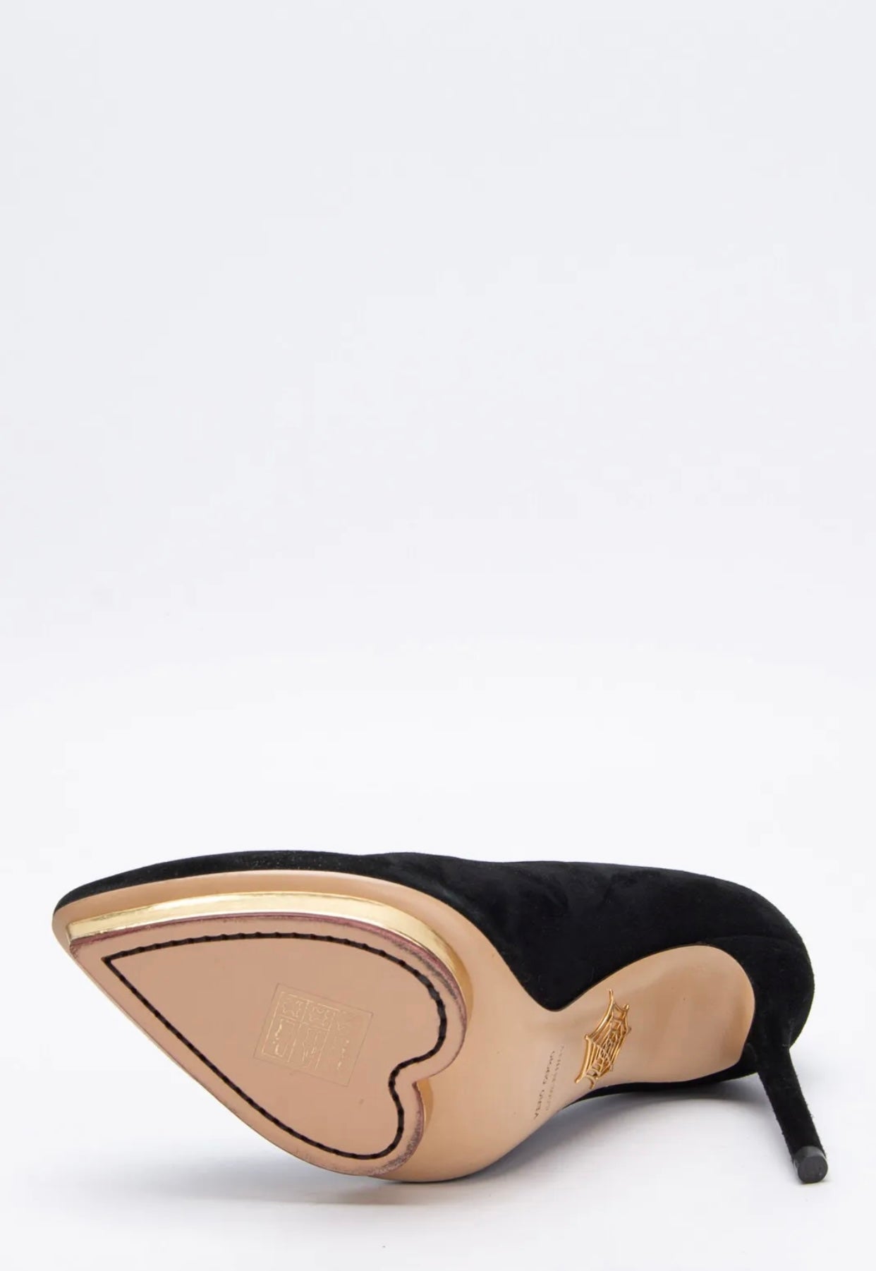 $795 CHARLOTTE OLYMPIA Suede Leather Court Shoes US6.5 EU36.5 UK3.5 Platform