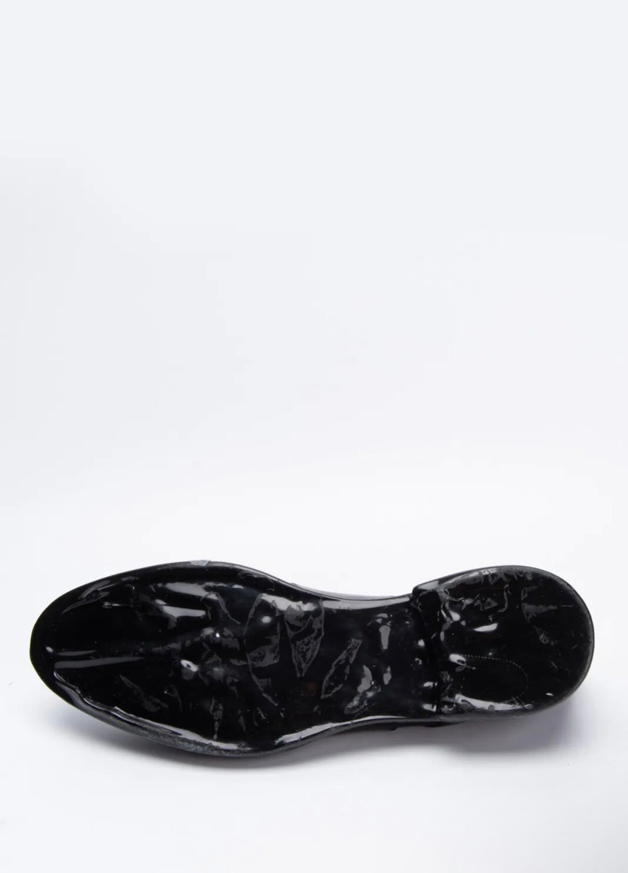 Ermenegildo Zegna COUTURE Leather Slip On Shoes US12 EU45 UK11 Polished Texture Trim