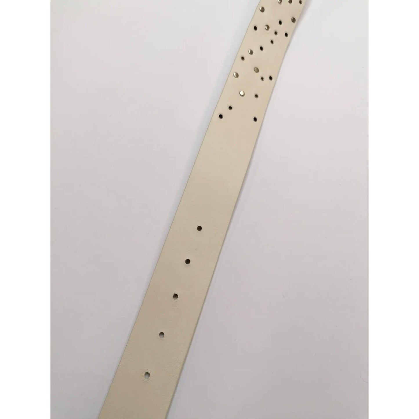 $385 IRO Junka Suede Leather Belt Size 70/28 Studded Pin Buckle Made in Italy