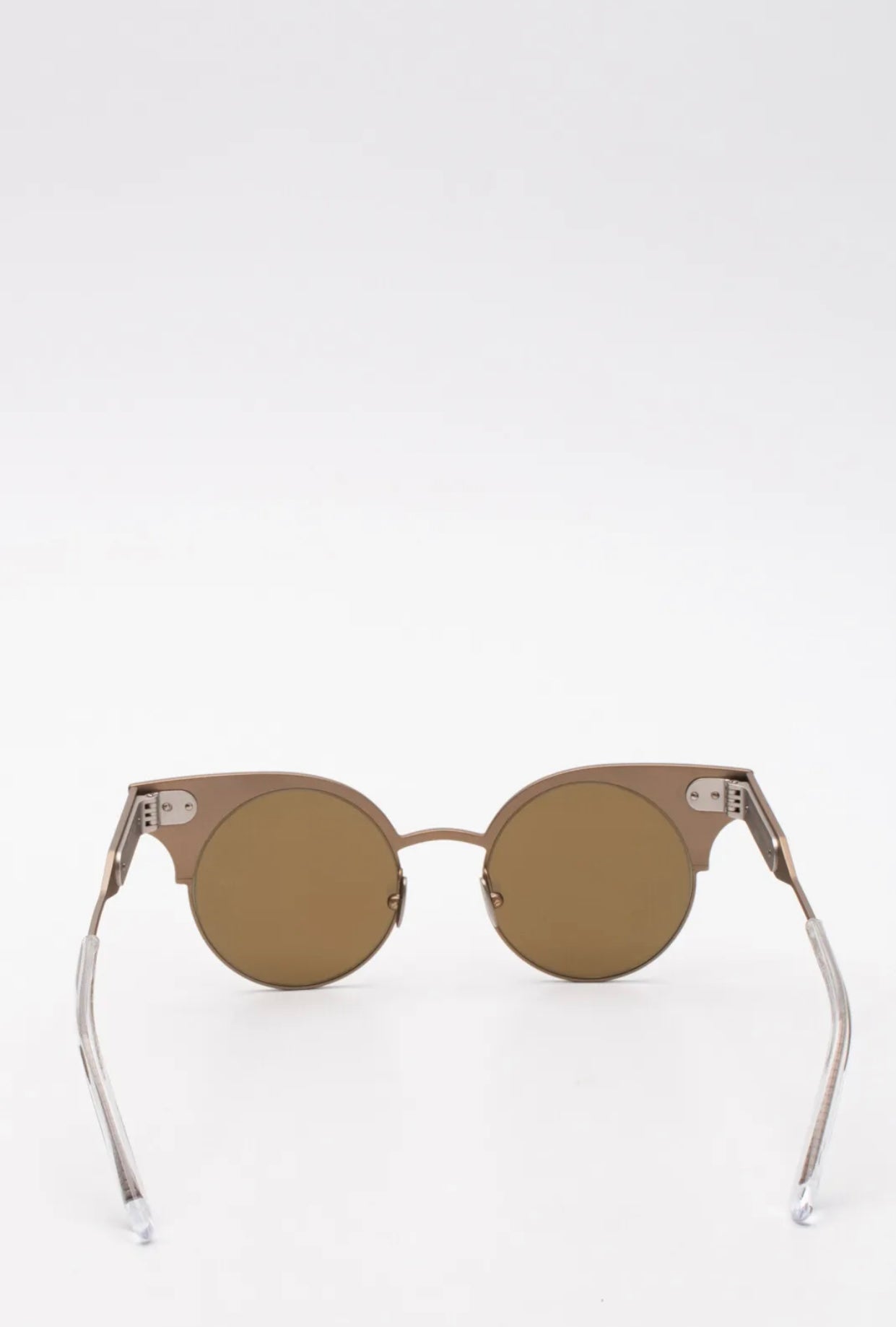 $3100 BOTTEGA VENETA Titanium Sunglasses LIMITED EDITION 15/30 18kt Rose Gold Trim hand woven decorates and Titanium frame.