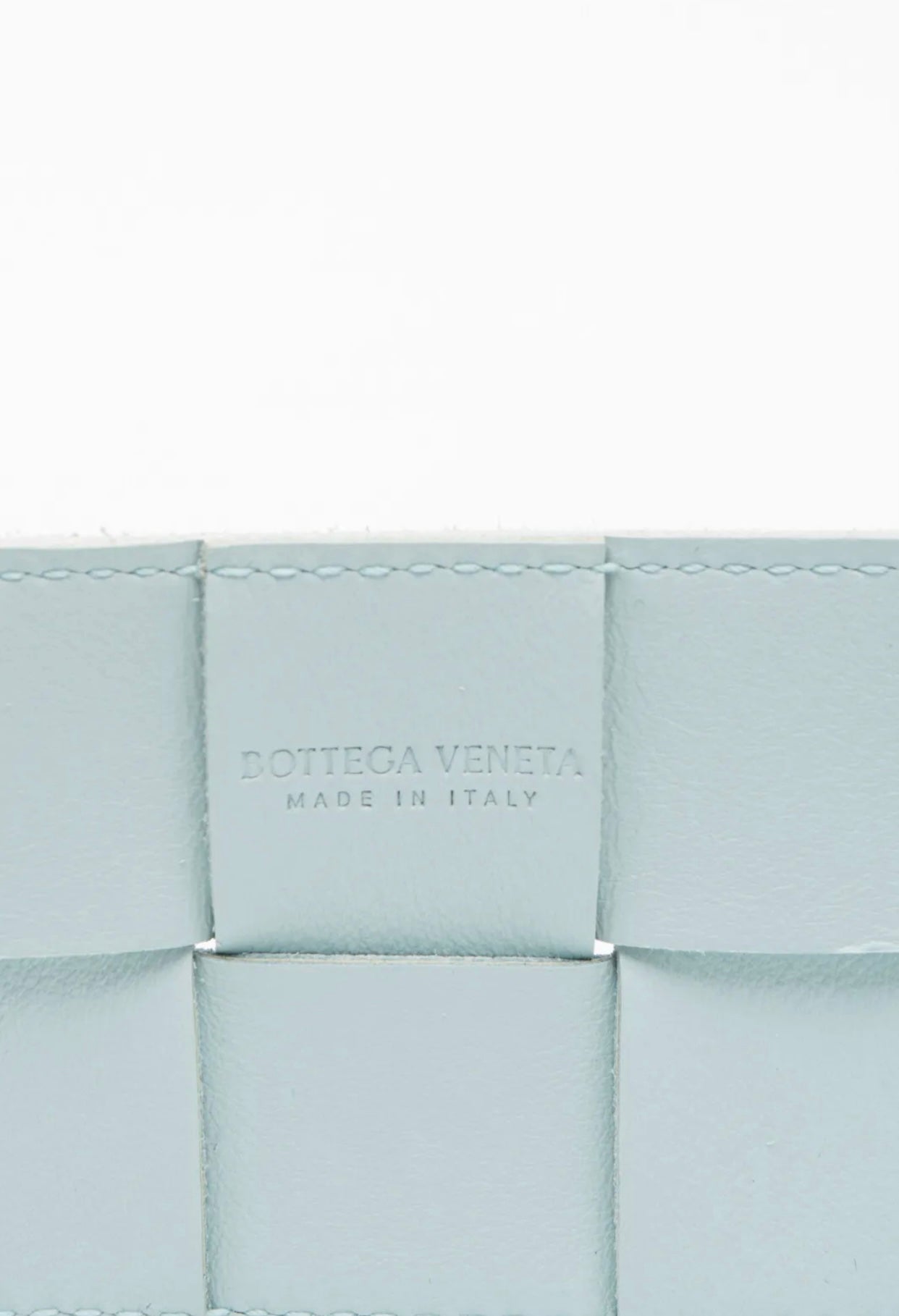 $750 BOTTEGA VENETA Suede Leather Waist Belt Size 70/28 Intrecciato Two Tone