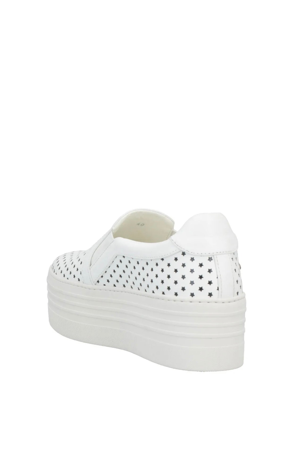 $699 PHILIPP PLEIN Leather Sneakers US8 UK6 EU39 Flatform Made in Italy