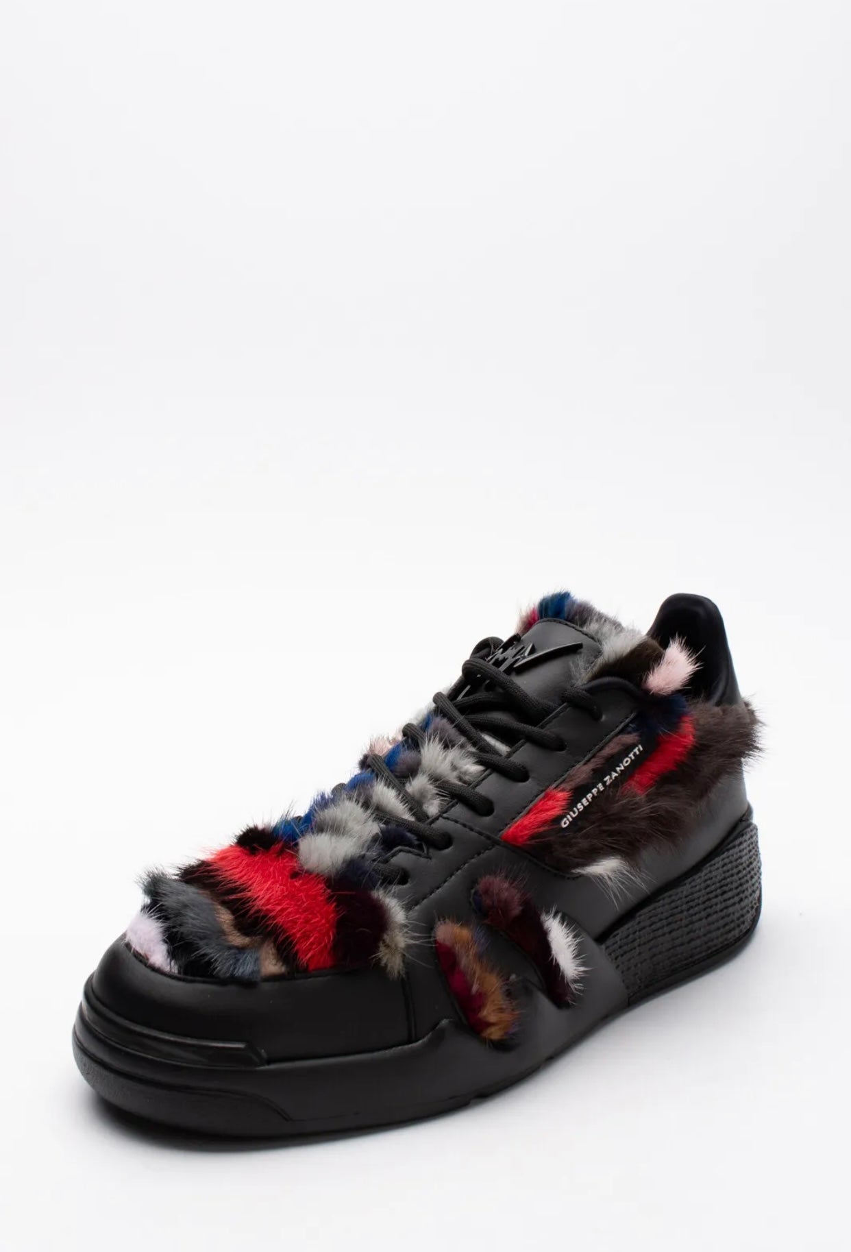 $850 GIUSEPPE ZANOTTI Talon Leather Sneakers US11 UK10 EU44 Made in Italy