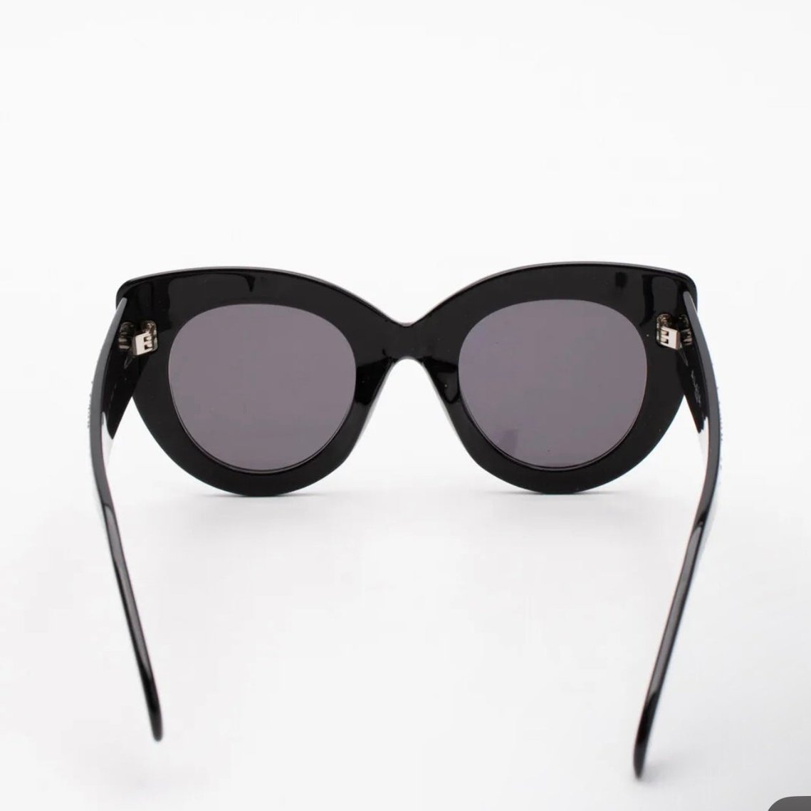 $300 ALAIA AA0042S Cat Eye Sunglasses Embellished Studded Made in Italy