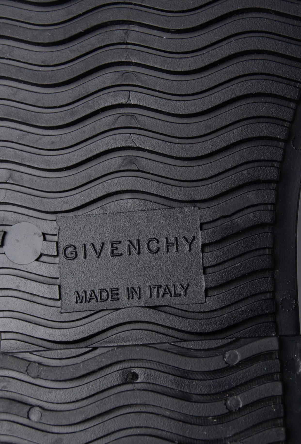 $600 GIVENCHY Wellington Boots US5 EU35 UK2 Shark Tooth Detail Made in Italy