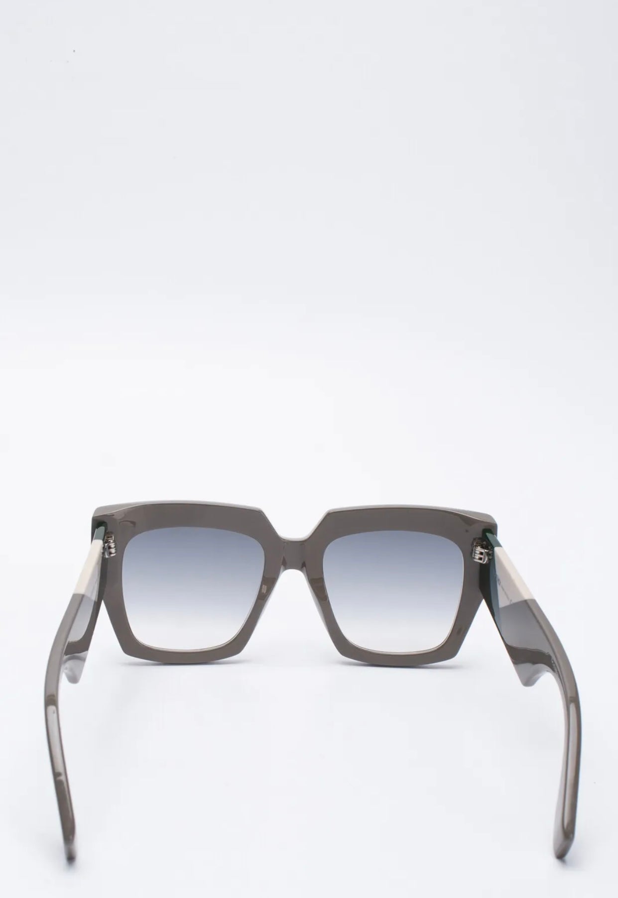 $550 FENDI FF 0263/S Square Butterfly Sunglasses Gradient Lenses Logo Sides