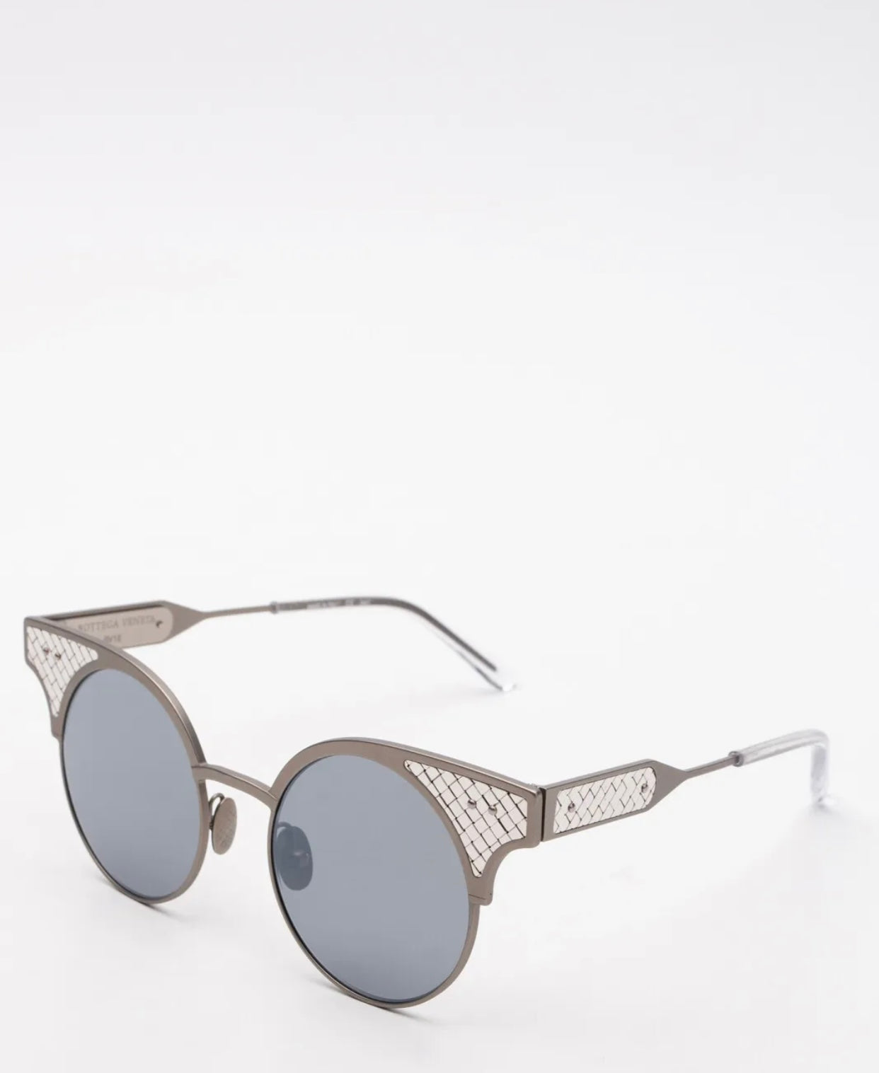 $2500 BOTTEGA VENETA BV15 Sunglasses LIMITED EDITION 084/300 925 Sterling Silver Trim