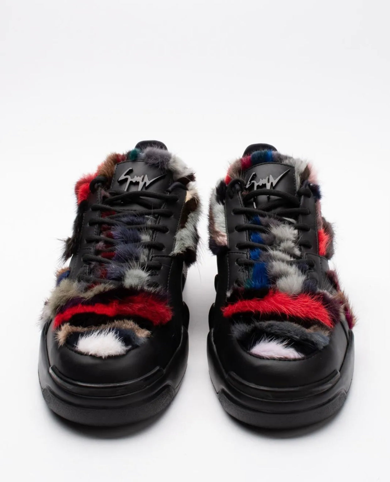 $850 GIUSEPPE ZANOTTI Talon Leather Sneakers US11 UK10 EU44 Made in Italy