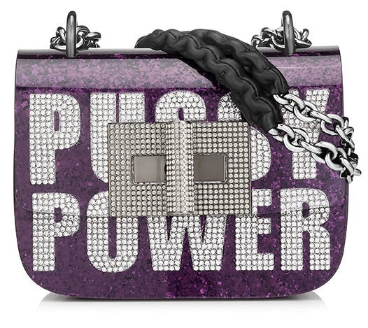 $15500 TOM FORD Limited Edition, Very Rare Collectible Glitter Shoulder Bag Rhinestones Slogan Chain Strap Turnlock